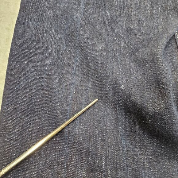 Black & Blue Denim Men's Jeans Dark Wash 38x32 Cotton Straight Leg - Picture 6 of 10